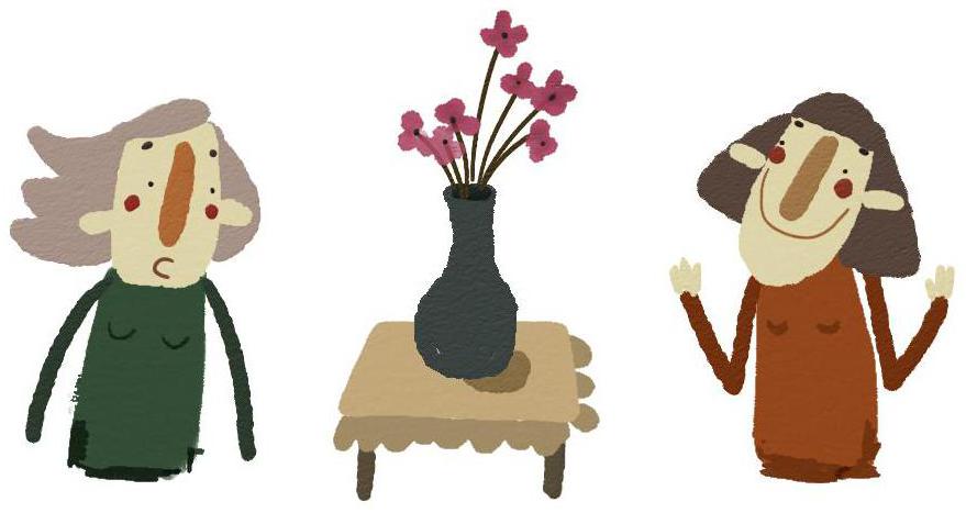 dwie osoby przy stoliku